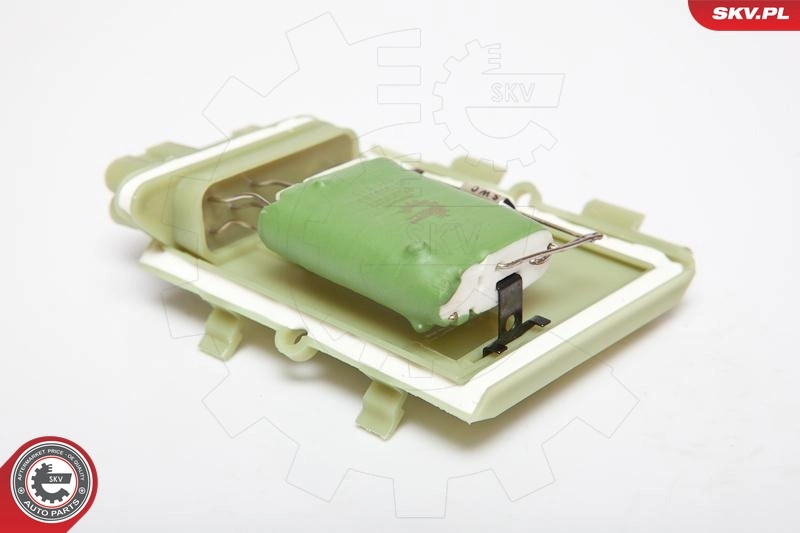 Resistor, interior blower
